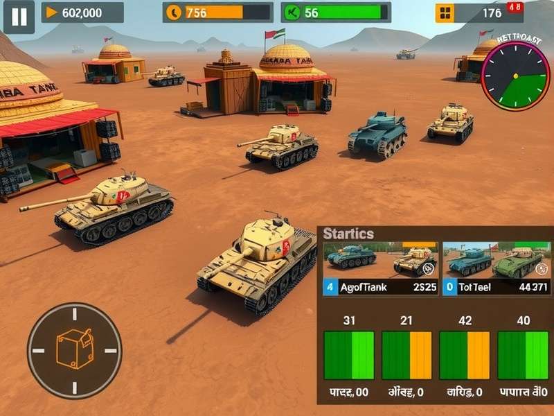 Dhaba Tank Duel different game modes interface